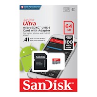 Memoria Sandisk Ultra Micro SDXC 64GB UHS-I
